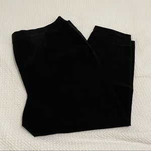 Dress Pants, Ankle Cropped, black 24W